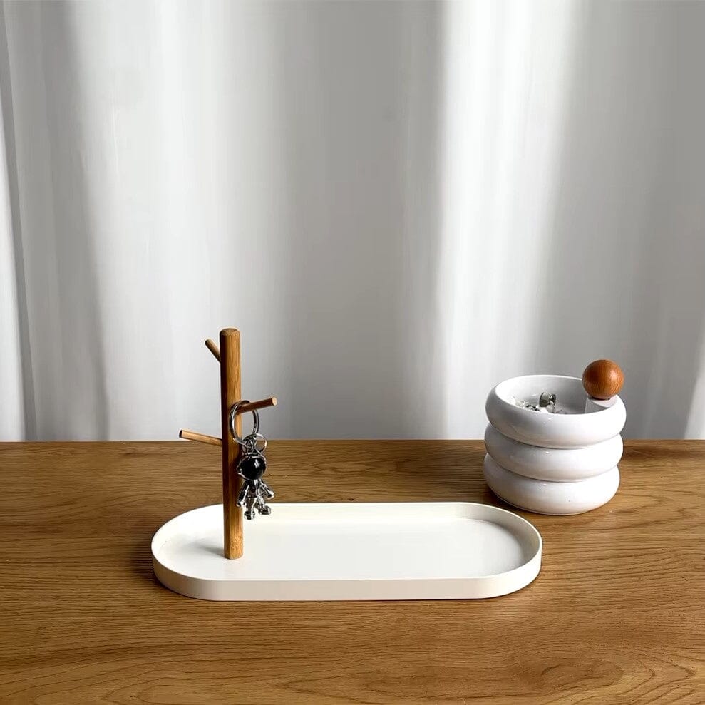 Rangement Clé - BranchOvalTray™ - Blanc - G tout - ran G