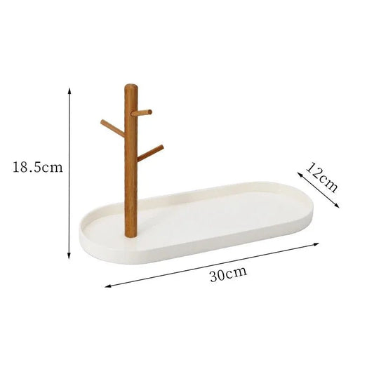 Rangement Clé - BranchOvalTray™ - Blanc - G tout - ran G