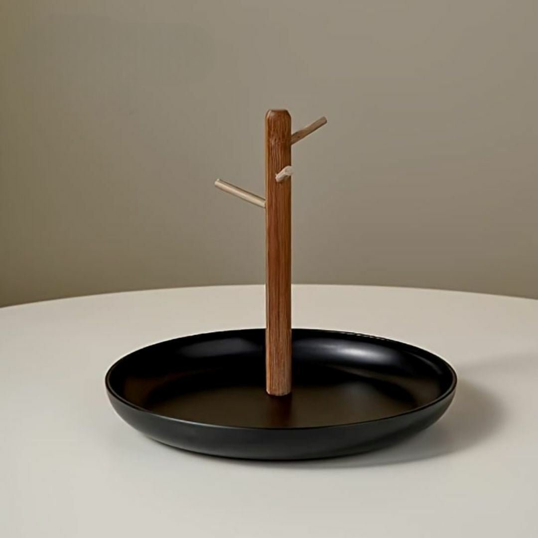 Rangement Clé - BranchRoundTray™ - Noir - G tout - ran G